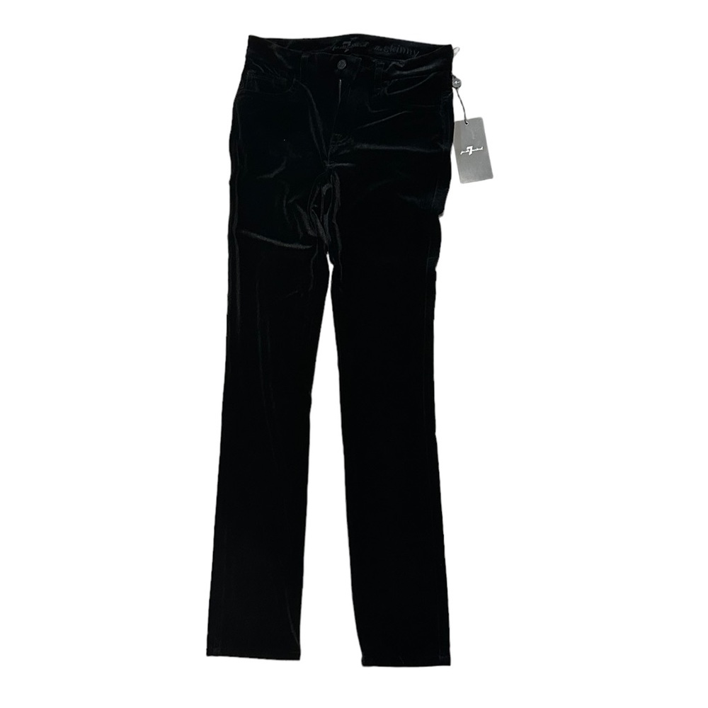 The Skinny style velvet pants